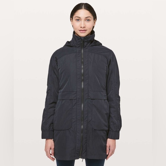 Lululemon Keep On Trek 3-in-1 Jacket Women’s size 4 rain jacket removable vest - Picture 1 of 12